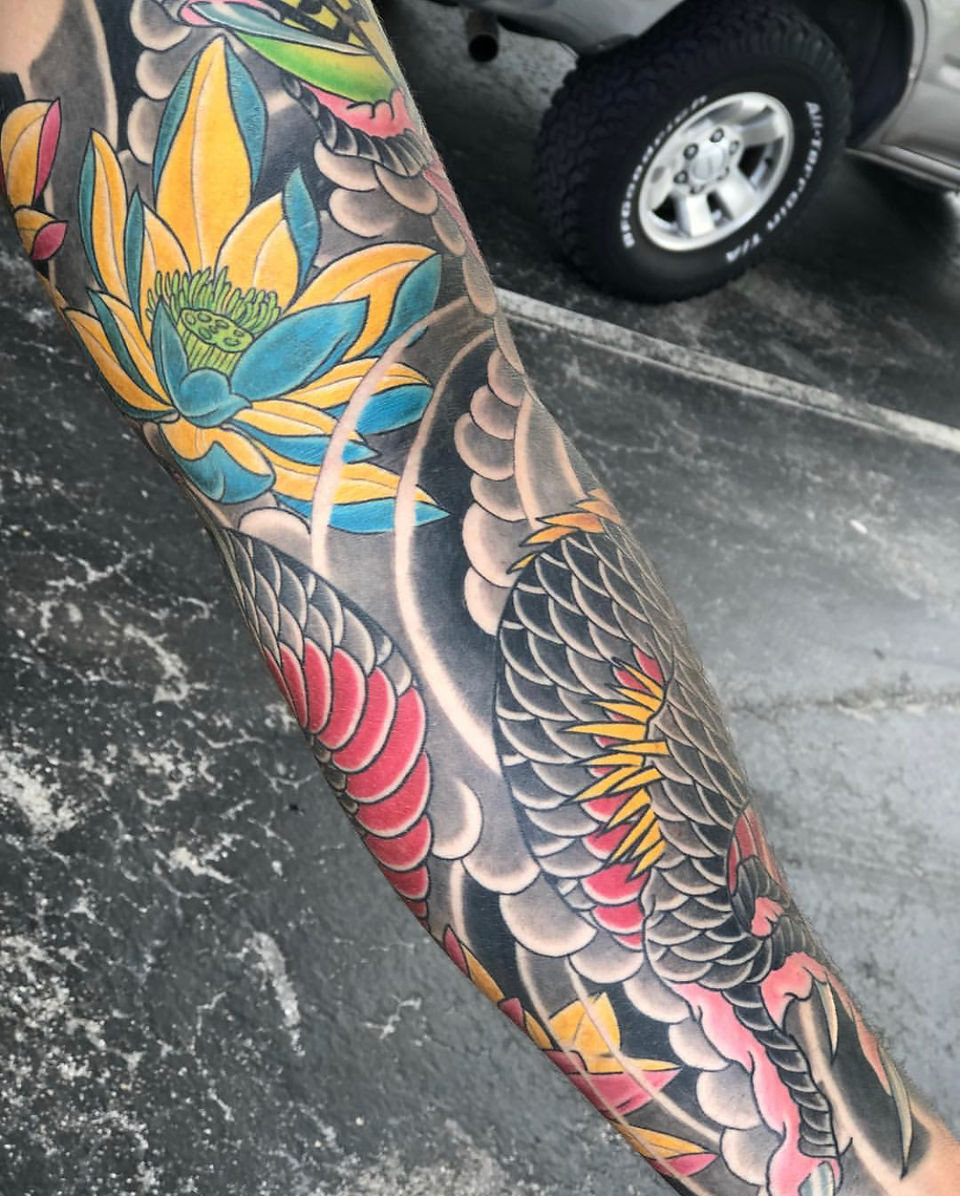 Tattoos by legendary tattoo artist Troy Lane at Tattoos By Lou, Miami's Best #1 Tattoo Studio