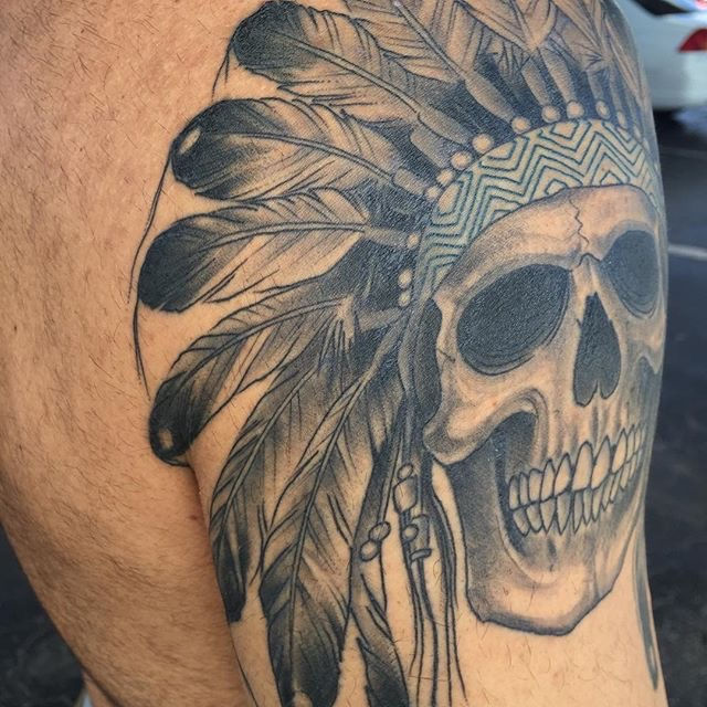 Tattoo by legendary tattoo artist Troy Lane at Tattoos By Lou, Miami's Best #1 Tattoo Studio