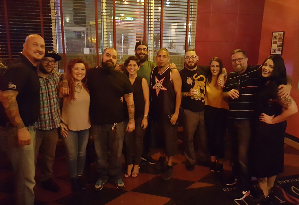 LENNY WITH FAMILY & FRIENDS
