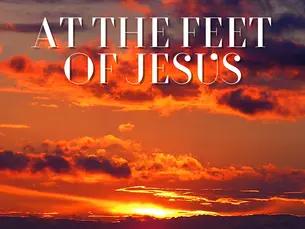 At the feet of Jesus