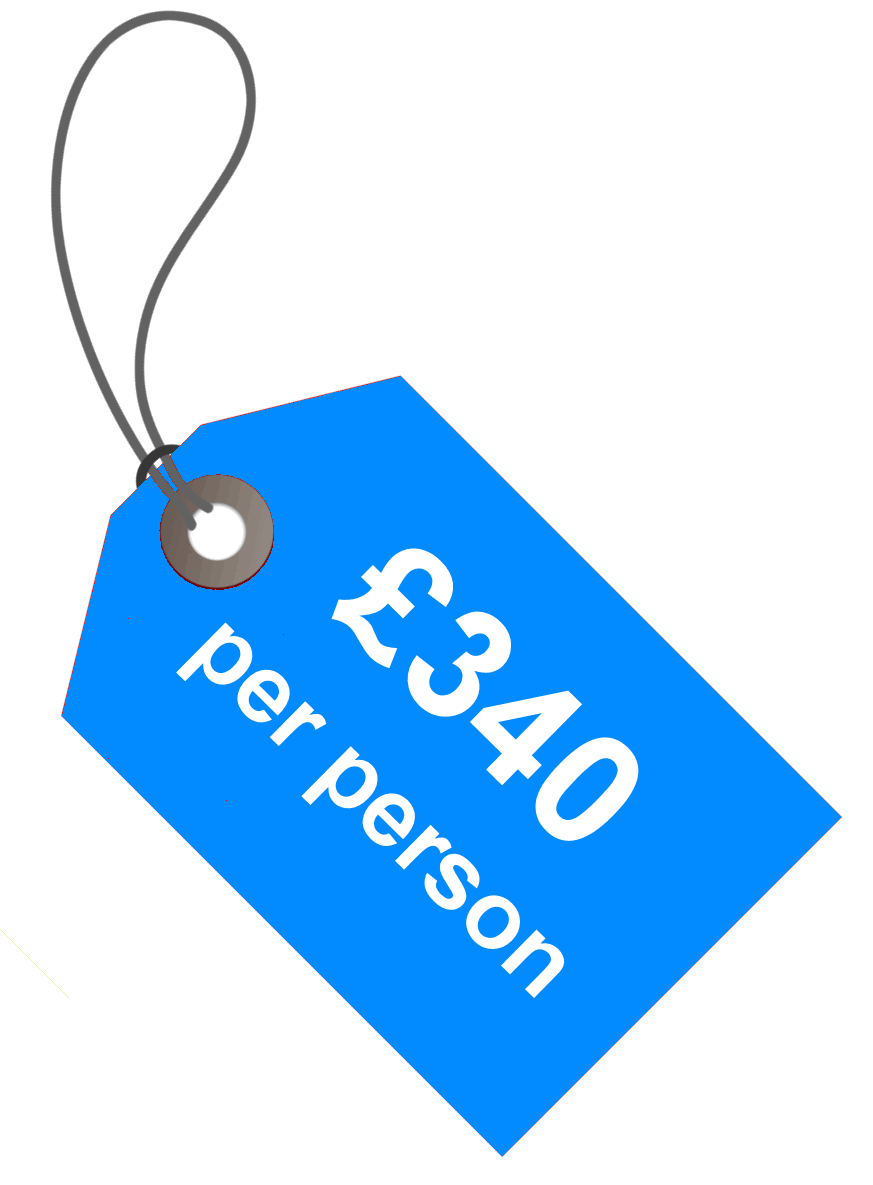 £340.00 Per Person
