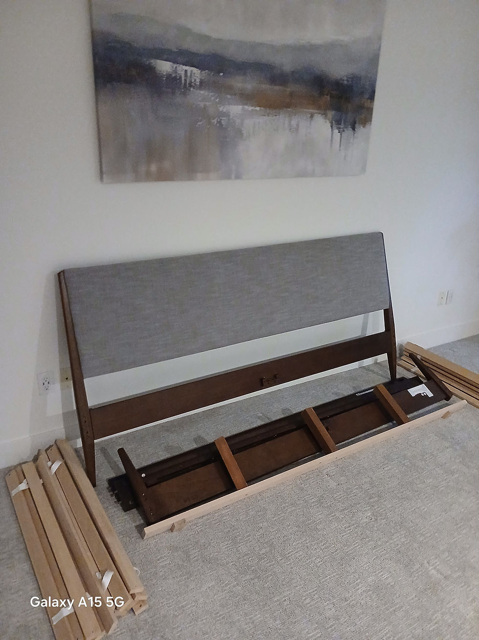 Dissassembled Bed