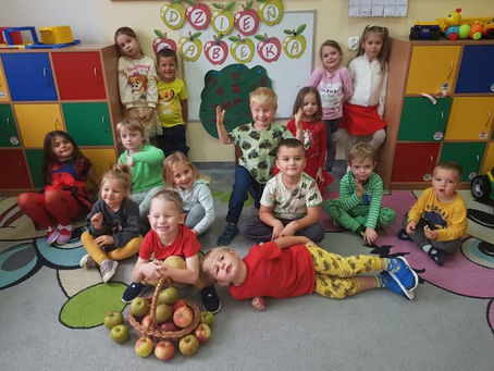 DZIEŃ JABŁKA W PRZEDSZKOLU🍎