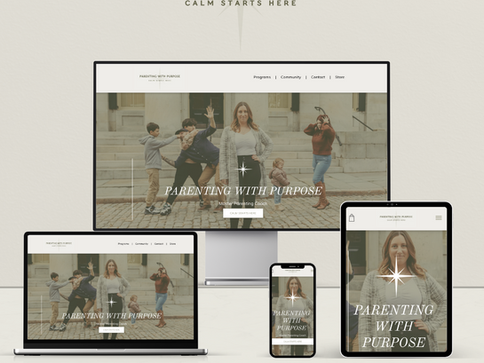Parenting With Purpose Website Refresh