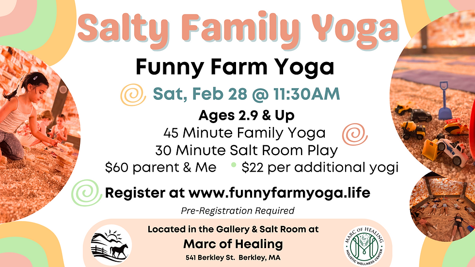 Salty Family Yoga with Rebecca Maderios