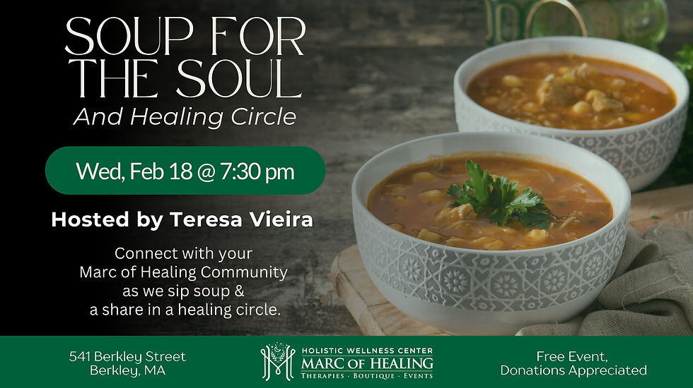 Soup for the Soul with Teresa Vieira
