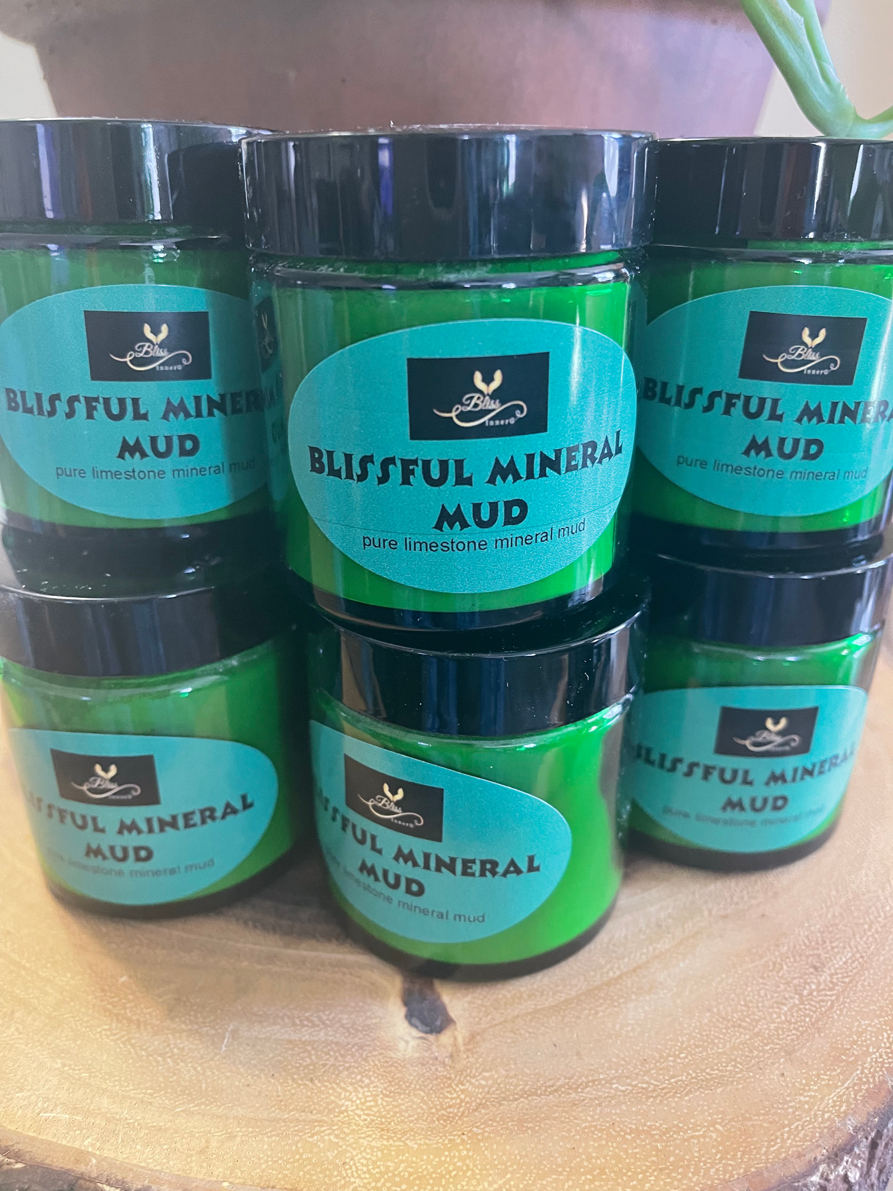 Blissful Mineral Mud/limestone mineral /Harvested from the RIVER AND CAVE