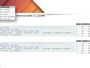 ABAP tricks #40/100: Reverse looping using STEP addition