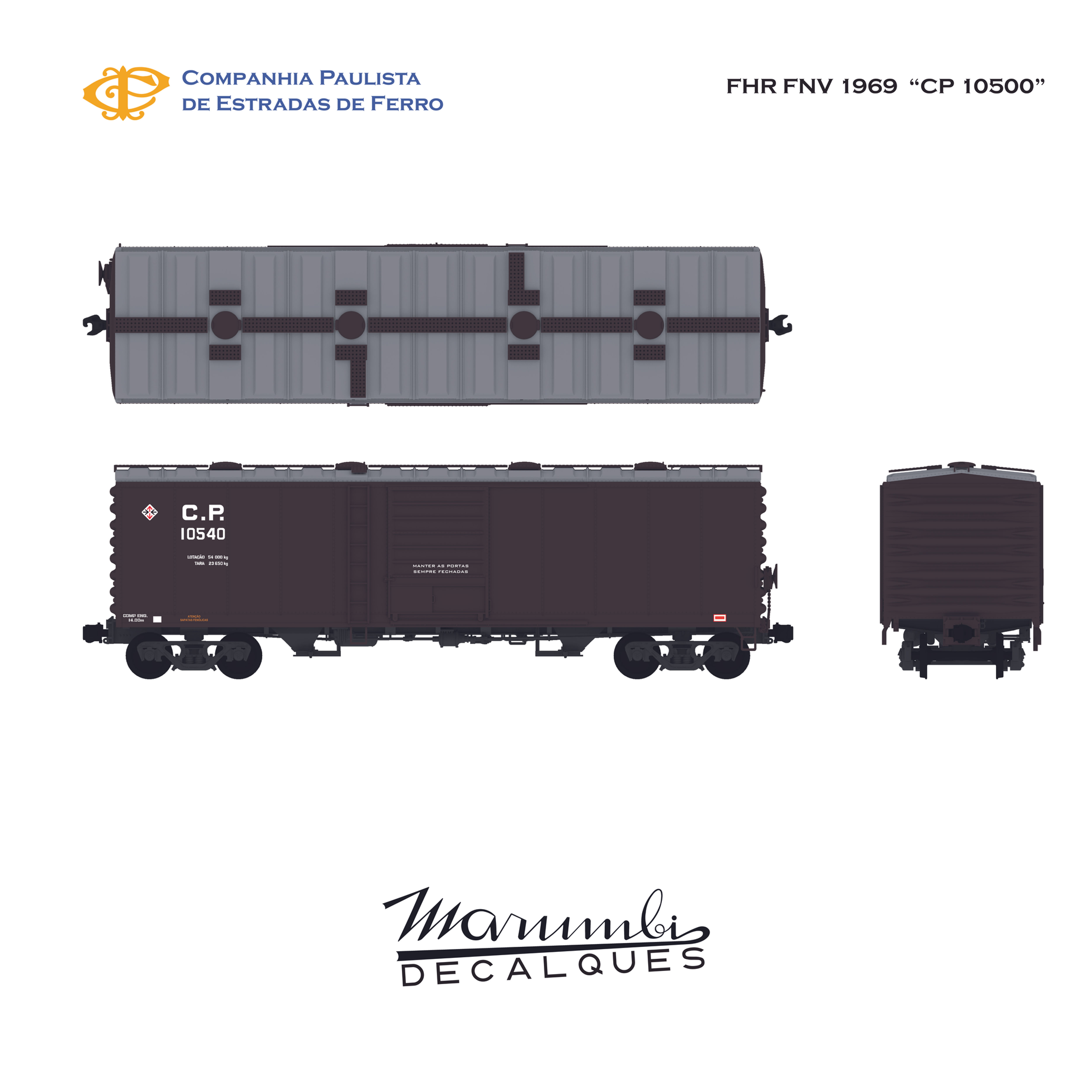 Fechado FHR FNV 1969 "CP 10500"