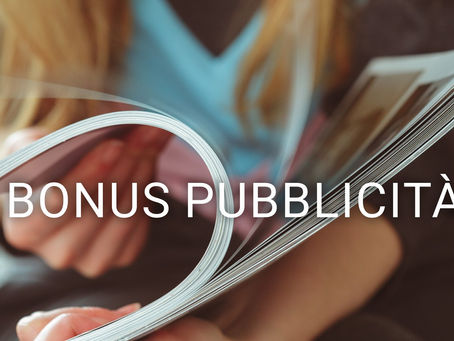 IL "BONUS PUBBLICITÀ" E LA DICHIARAZIONE DEGLI INVESTIMENTI 2023