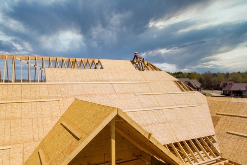 roof deck sheathing installation Central Massachusetts roofing replacement