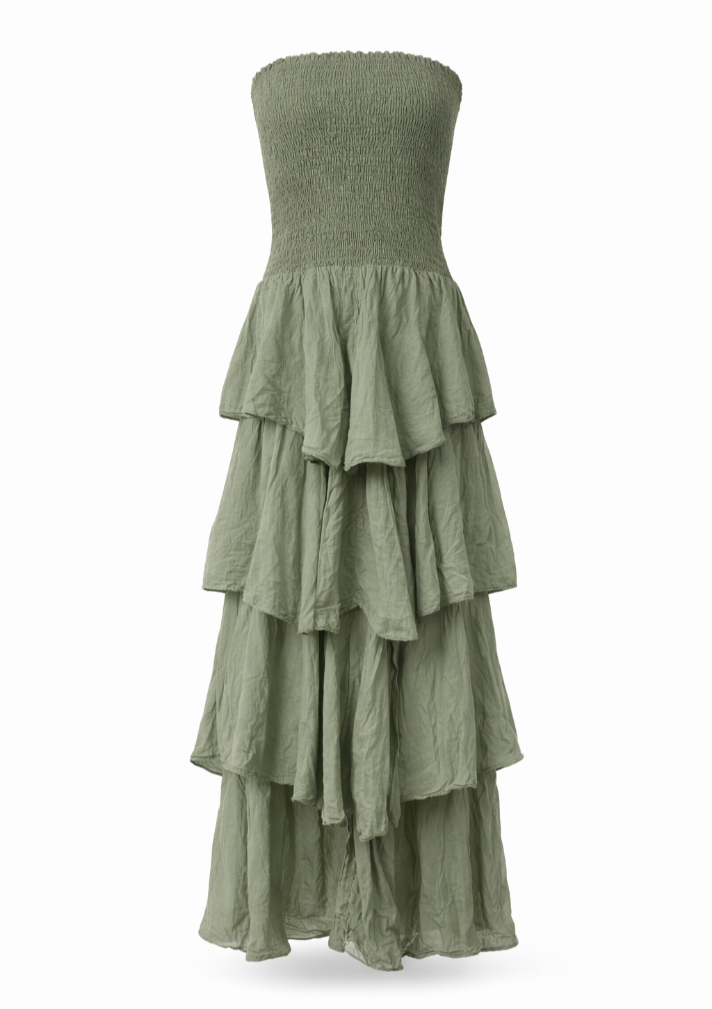CELESTE // ruffle dress