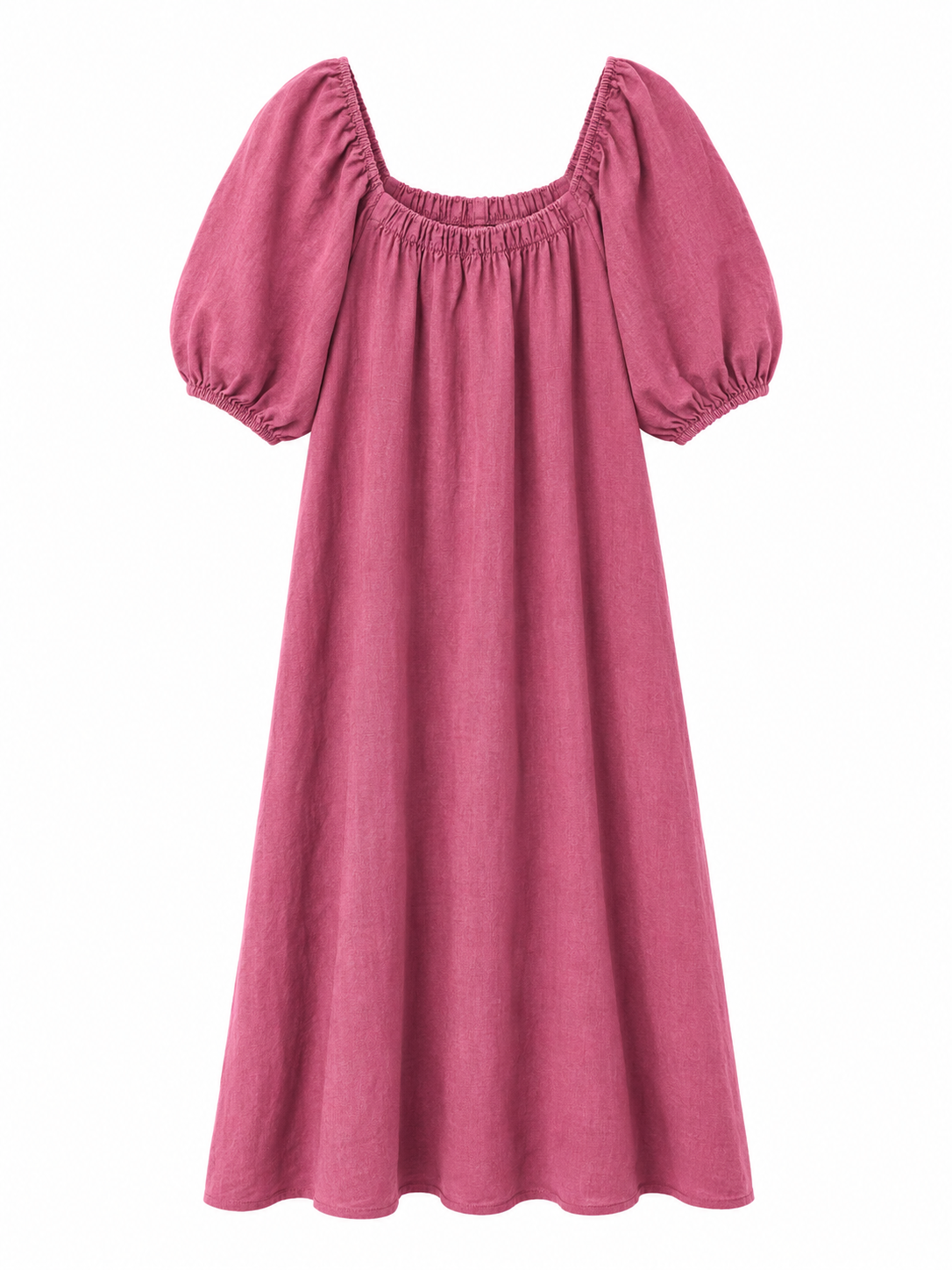 DJENNA // linnen summer dress mauve