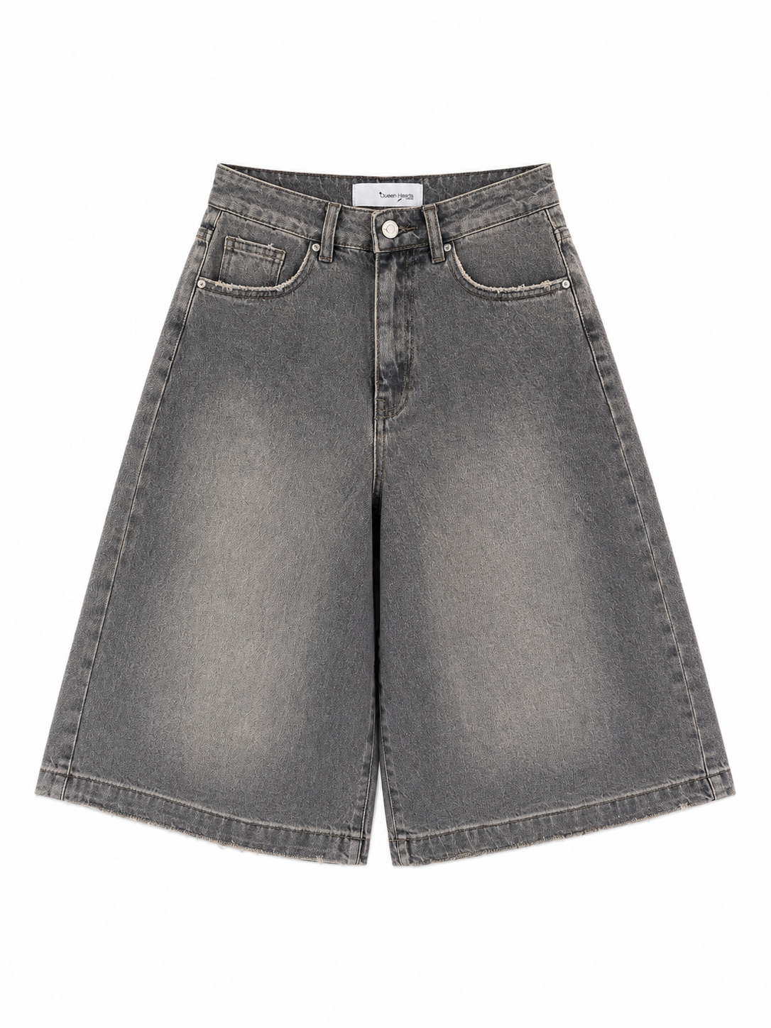LILLY // queen hearts jorts roest