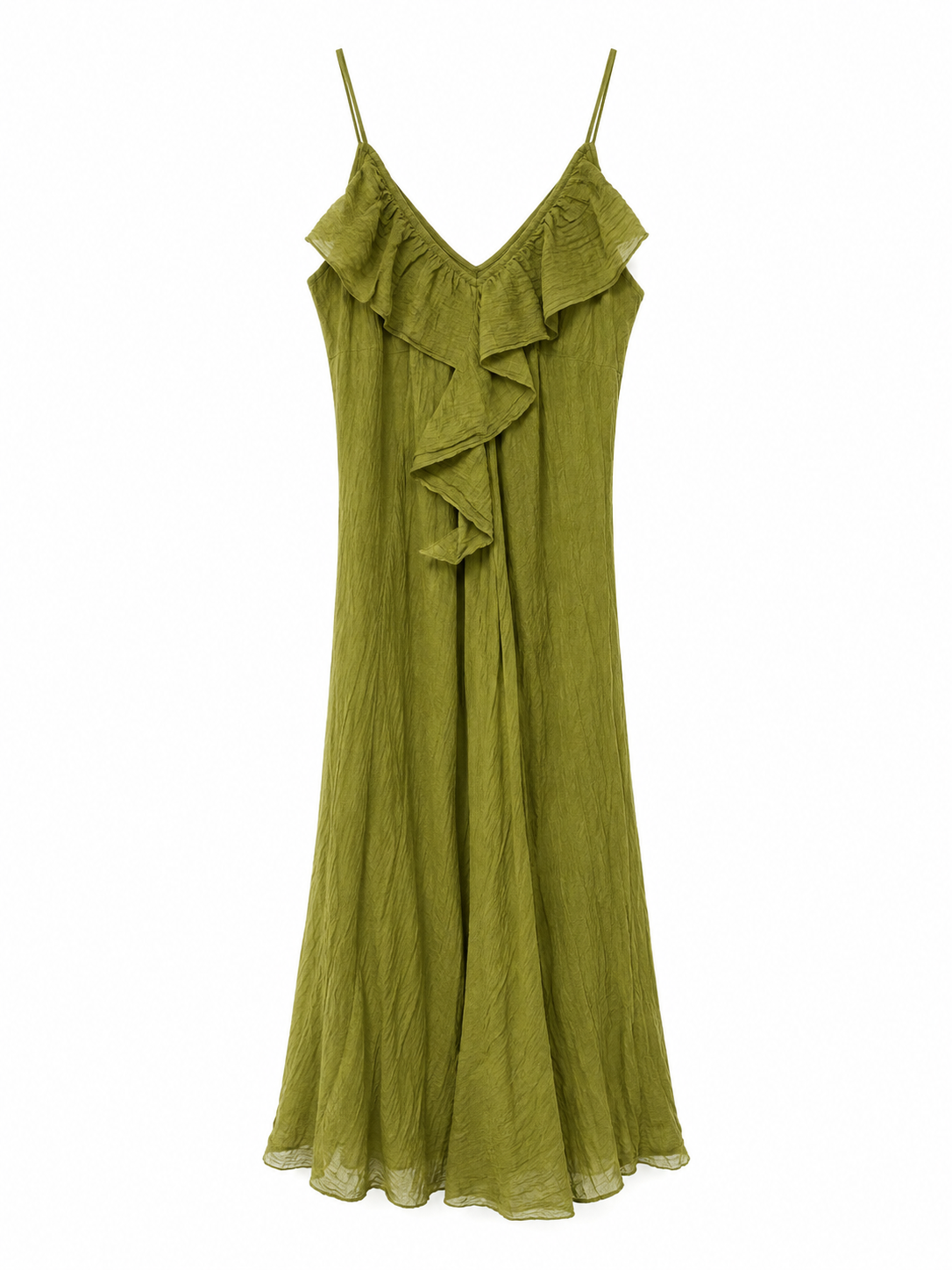 SISI // linnen summer dress groen