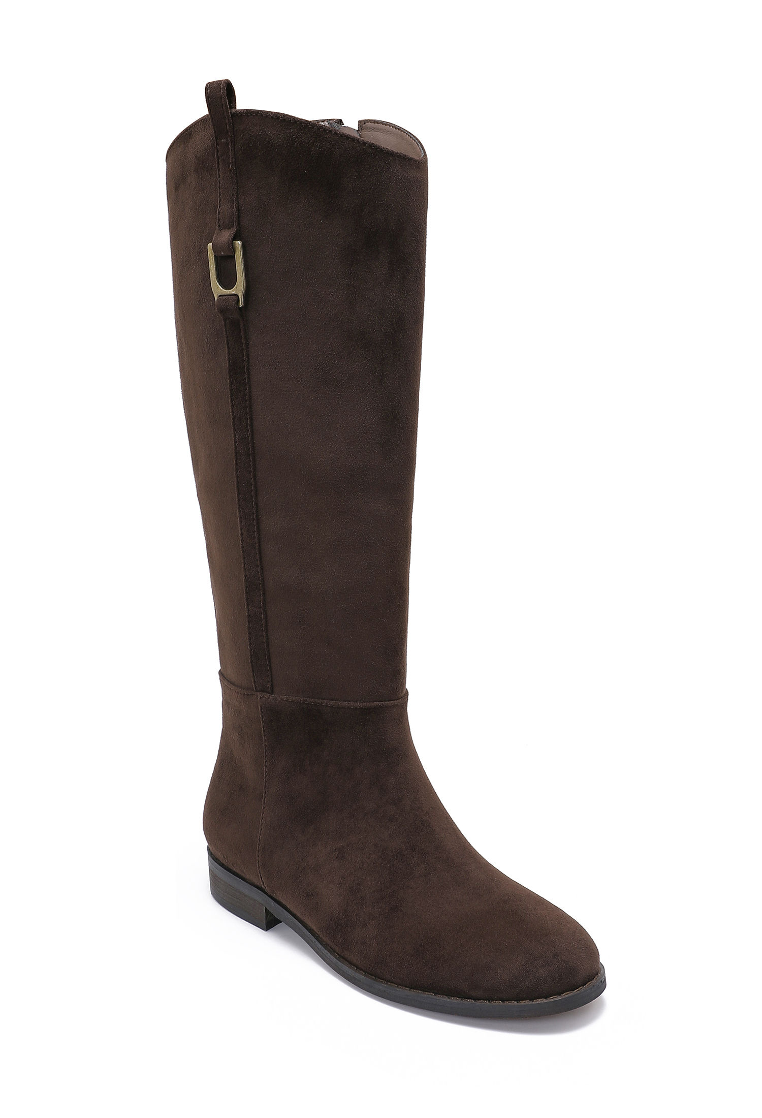 LEVY // suede detail boots bruin