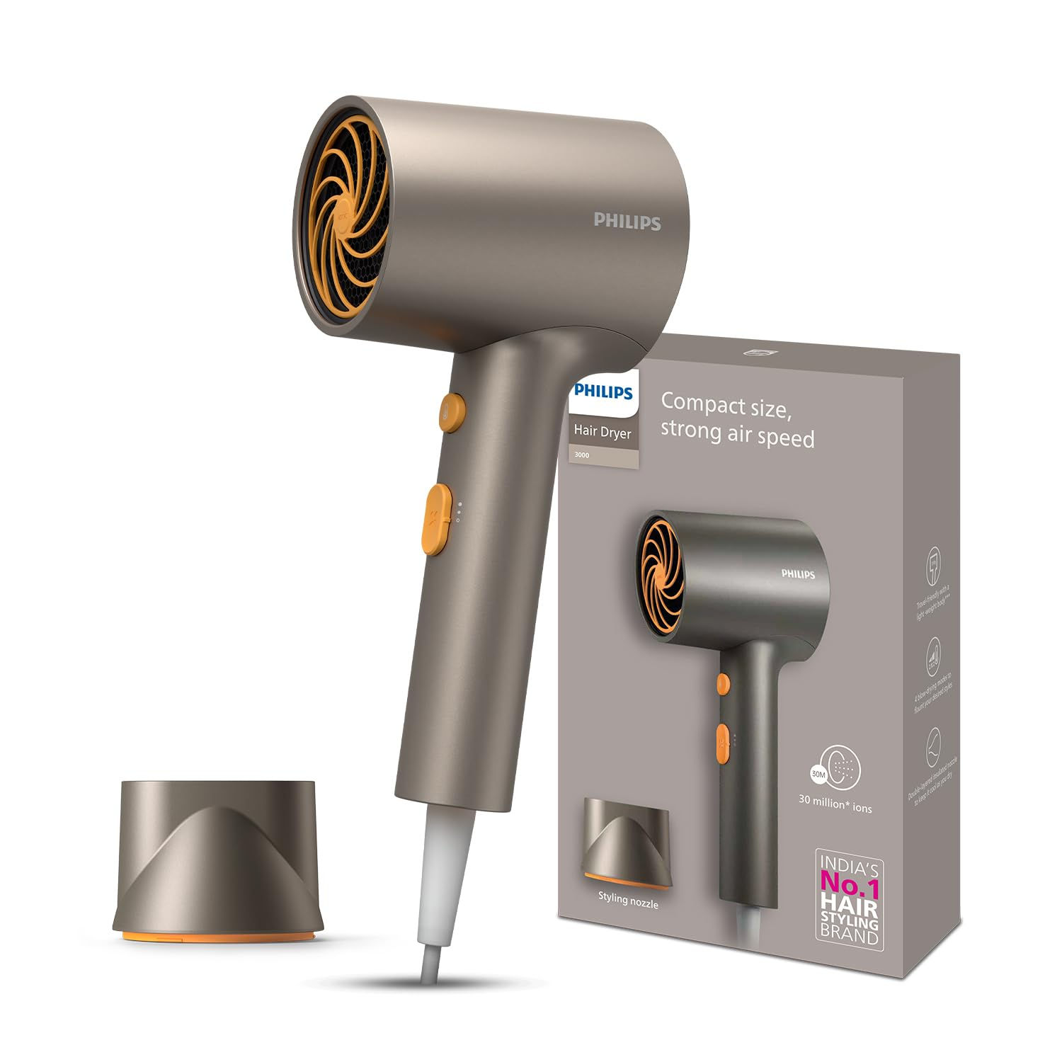 Philips 1600W Hair Dryer BHD321