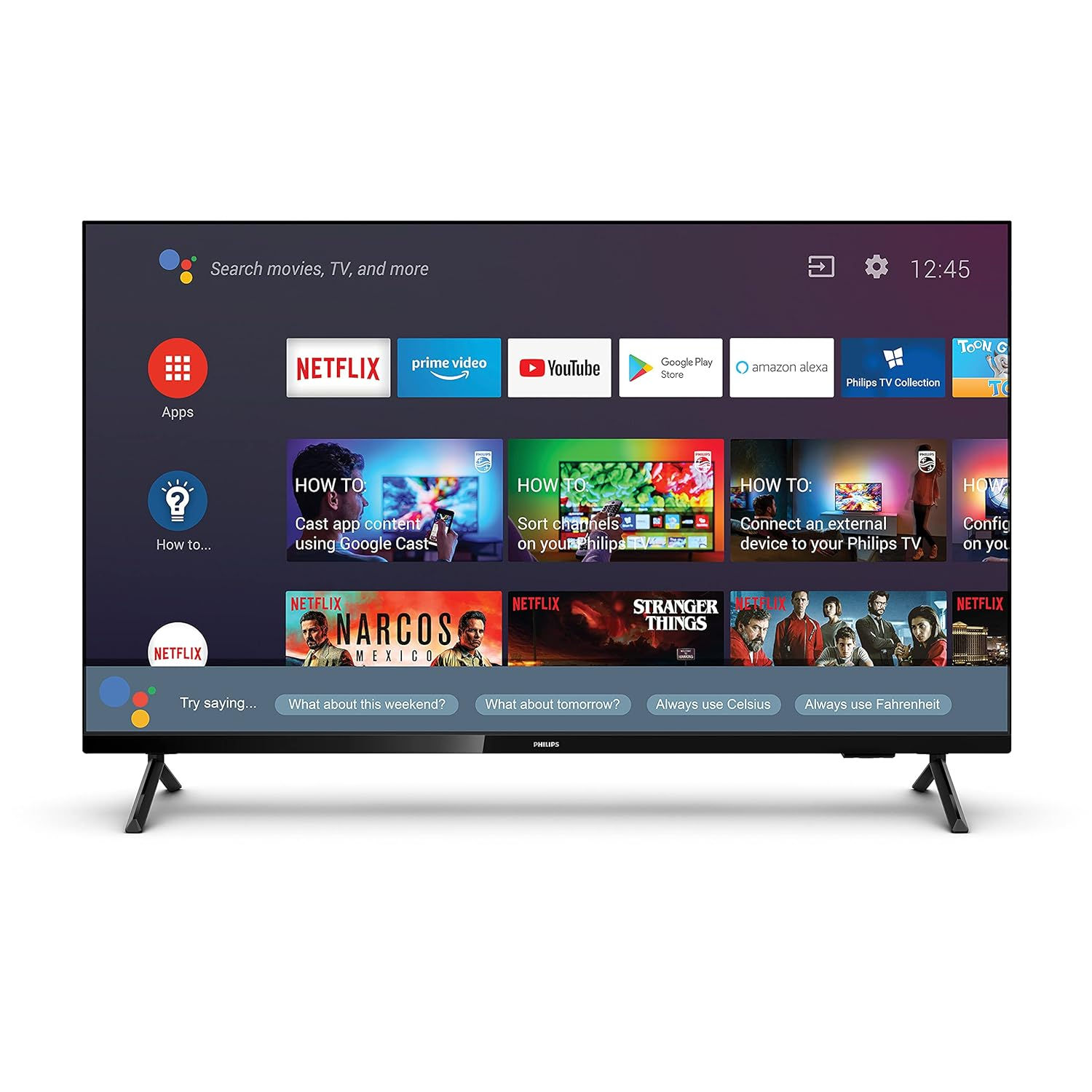 Philips 55" Ultra HD Android LED TV 55PUT8115
