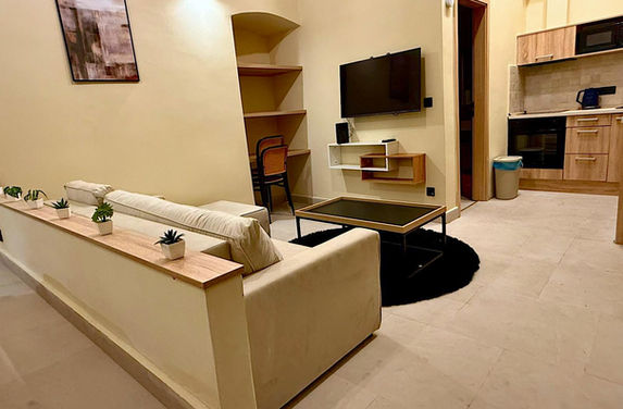 Newly renovated large studio apartment for rent in Budapest downtown, district 7