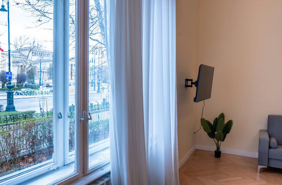 Luxury 1 Bedroom Apartment for Rent on Andrássy út., District 6, Budapest.