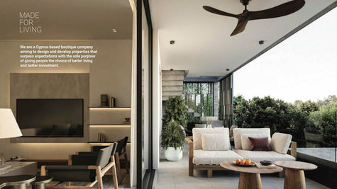 Ionic project in Larnaca, apartments for sale