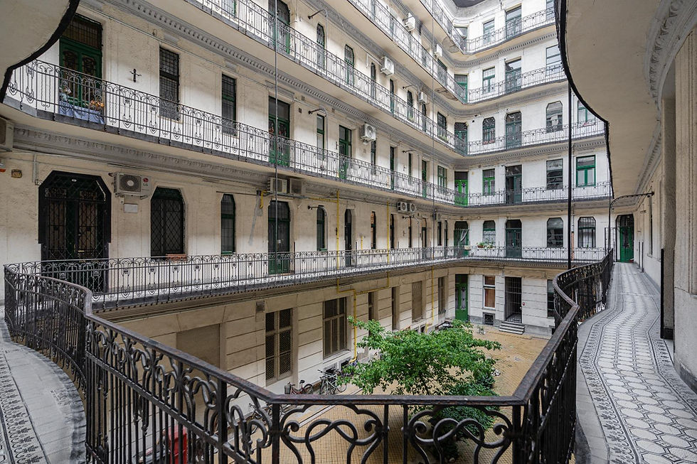 luxury studio apartment for rent  in Kiraly street, district 7, Budapest