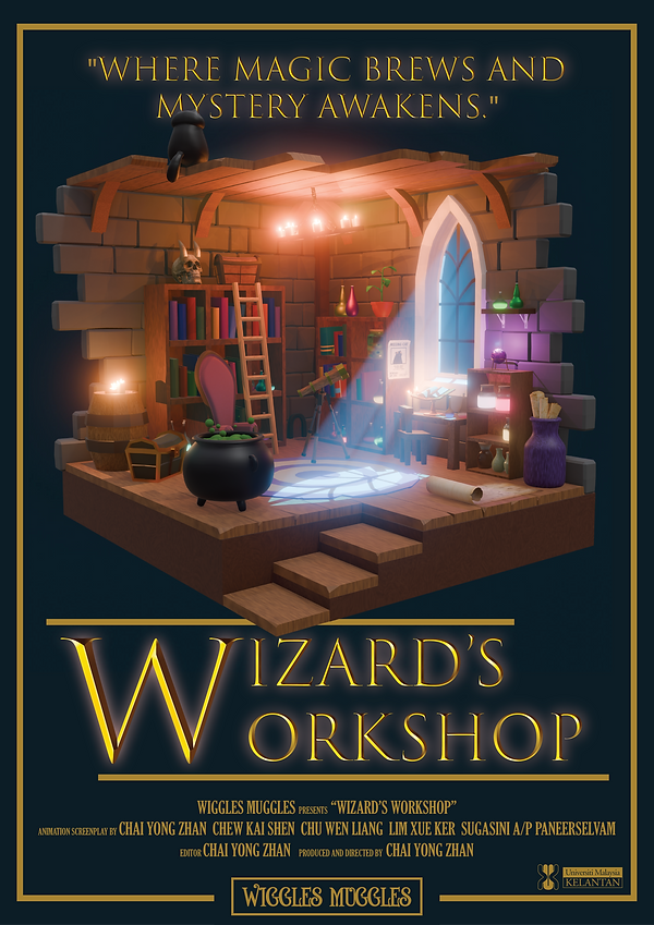 WIZARD'S WORKSHOP POSTER