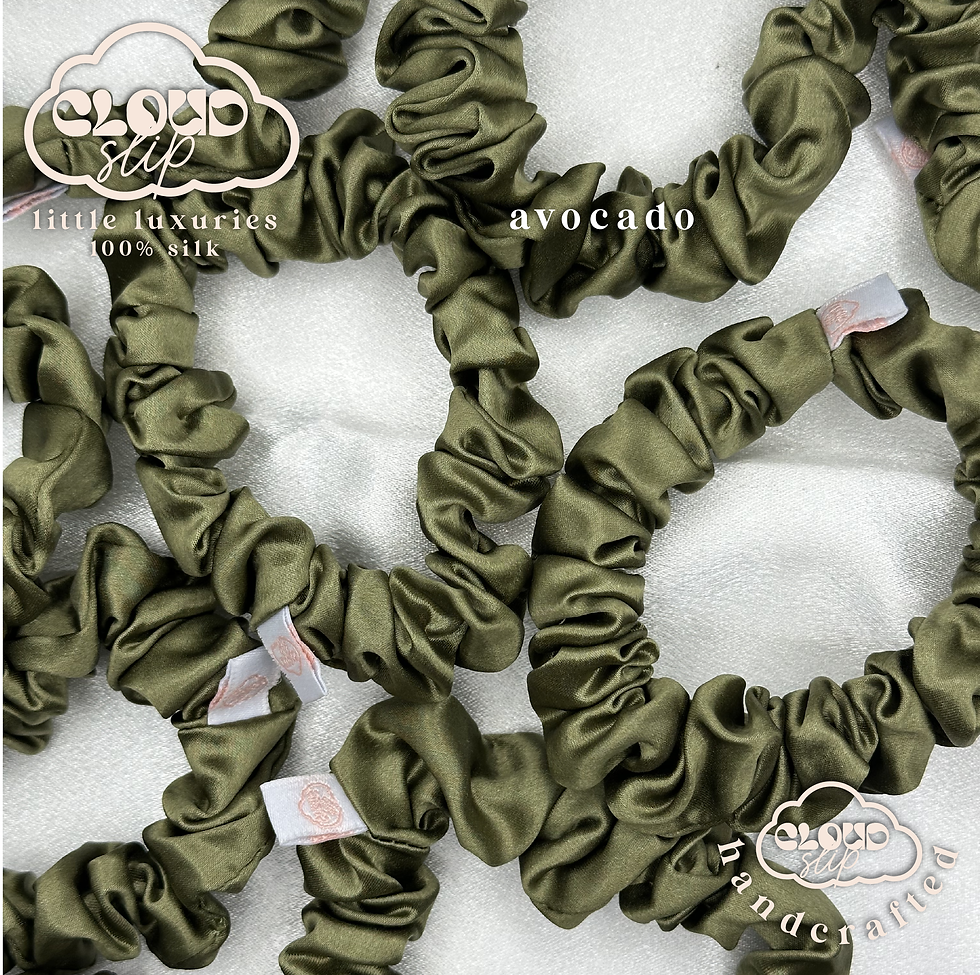 Thumbnail: 2cm Silk Hair Ties