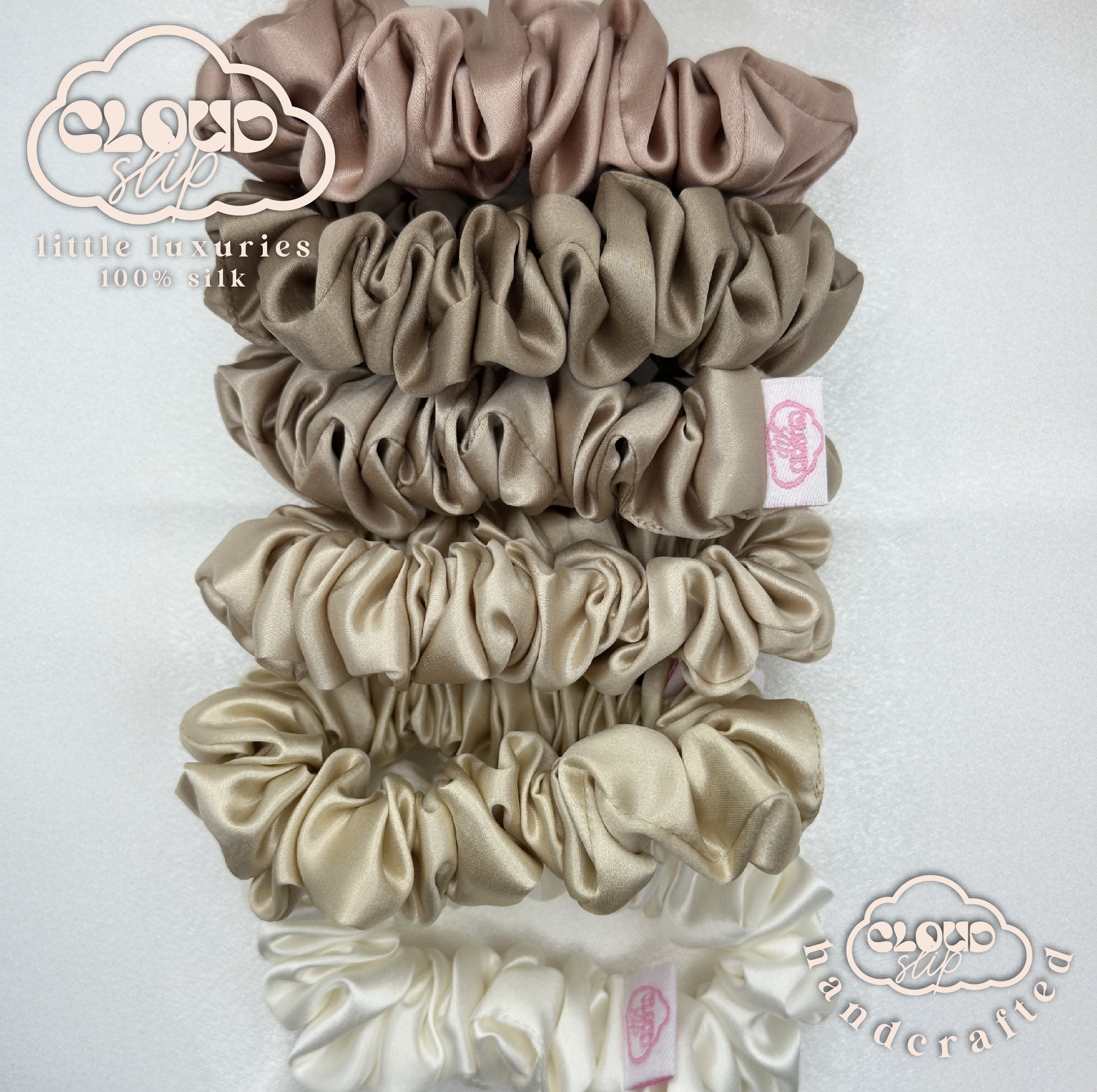 2.5cm Silk Hair Ties