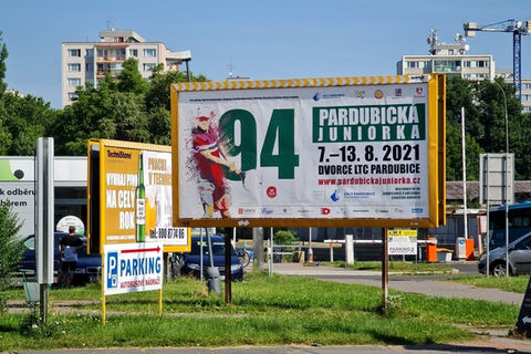 Pardubická juniorka - kompletní vizuální identita