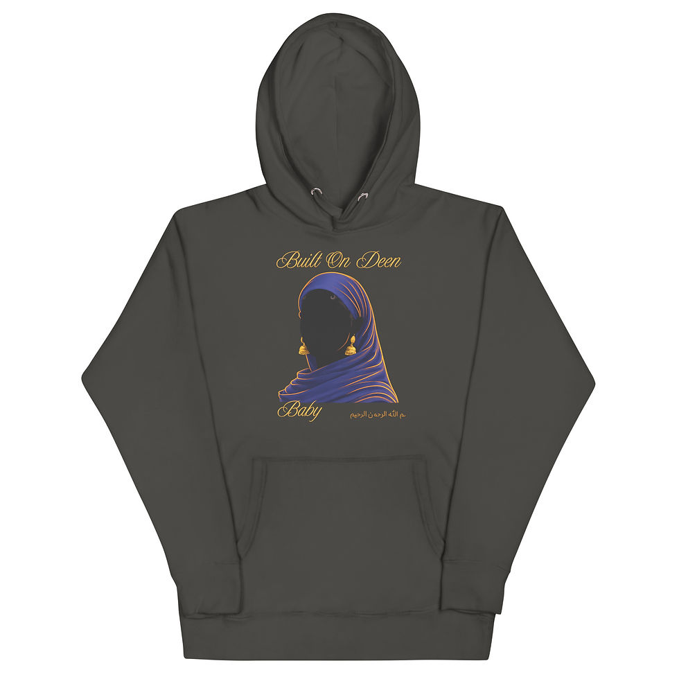 Thumbnail: Built On Deen Color Unisex Hoodie