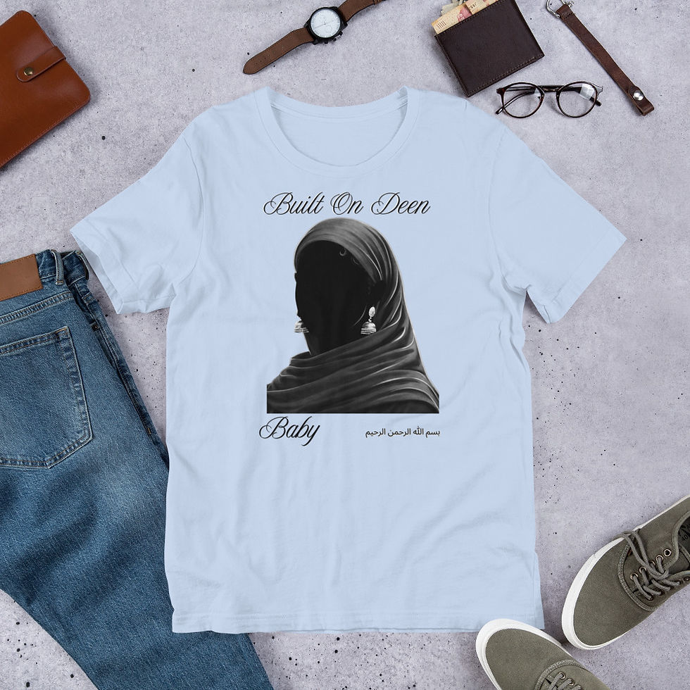 Thumbnail: Built on Deen BW Unisex Graphic t-shirt