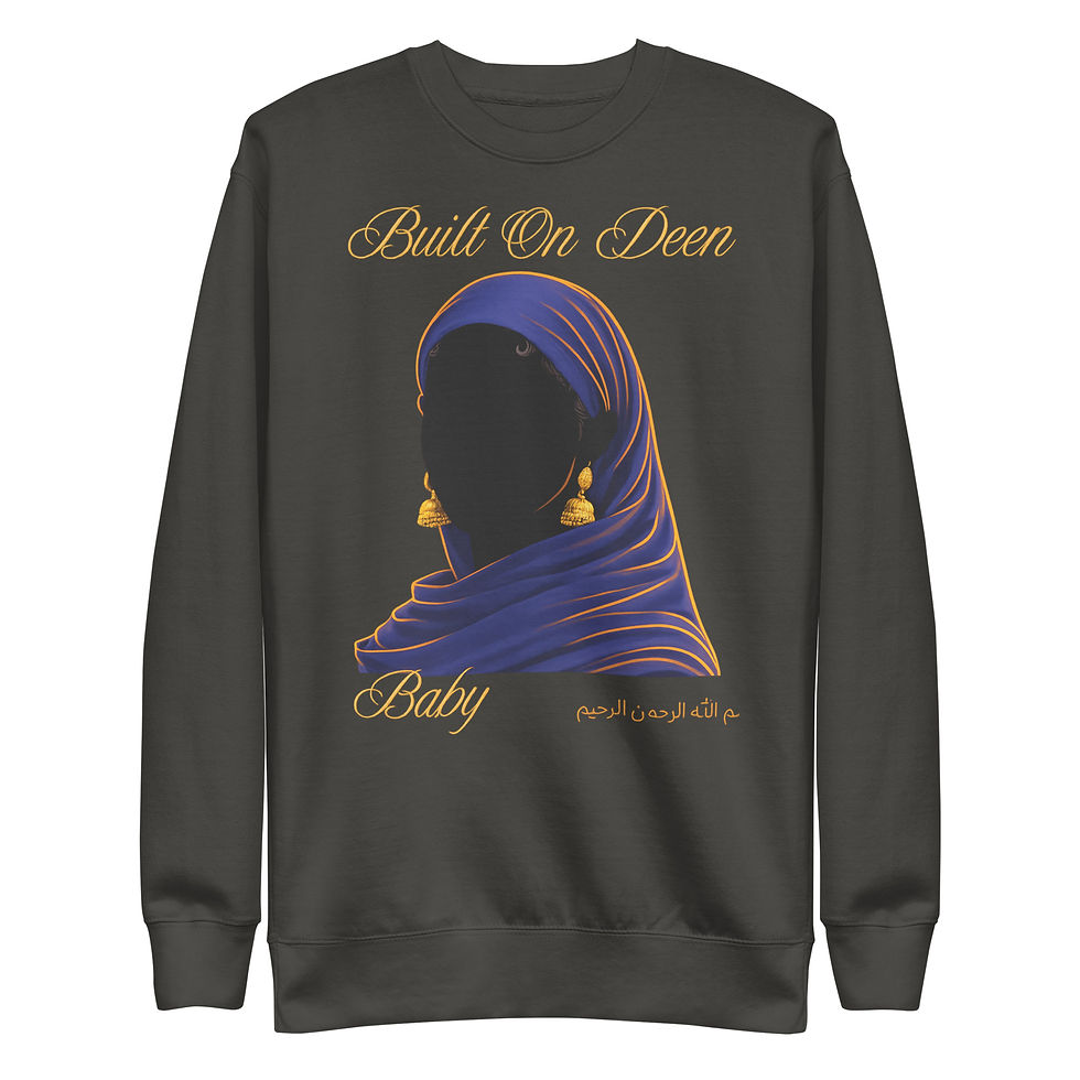 Thumbnail: Built on Deen Color Unisex Crew
