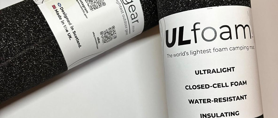 ULfoam - Ultralight roll mat