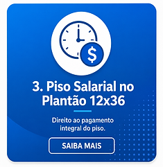 Piso salarial no plantão 12x36