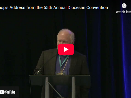 2026 Bishop's Address