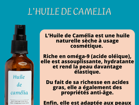 Rituel beauté - l'huile de camélia