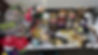 AJ's Mystic Mirror photo booth props. Including sunglasses, signs, and accessories.
