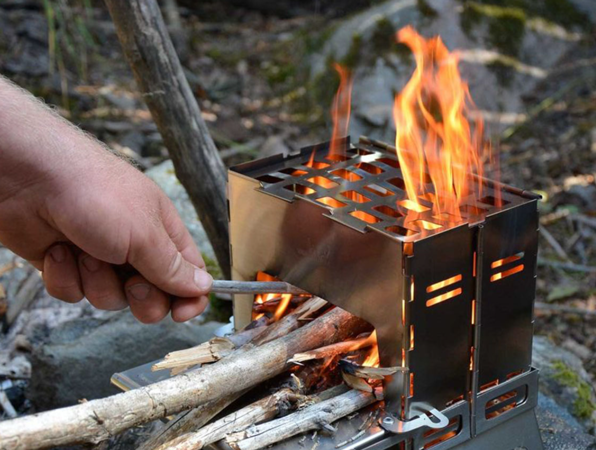 Firebox Bushcraft Camp Stove Kit Wood Burning/Multi Fuel