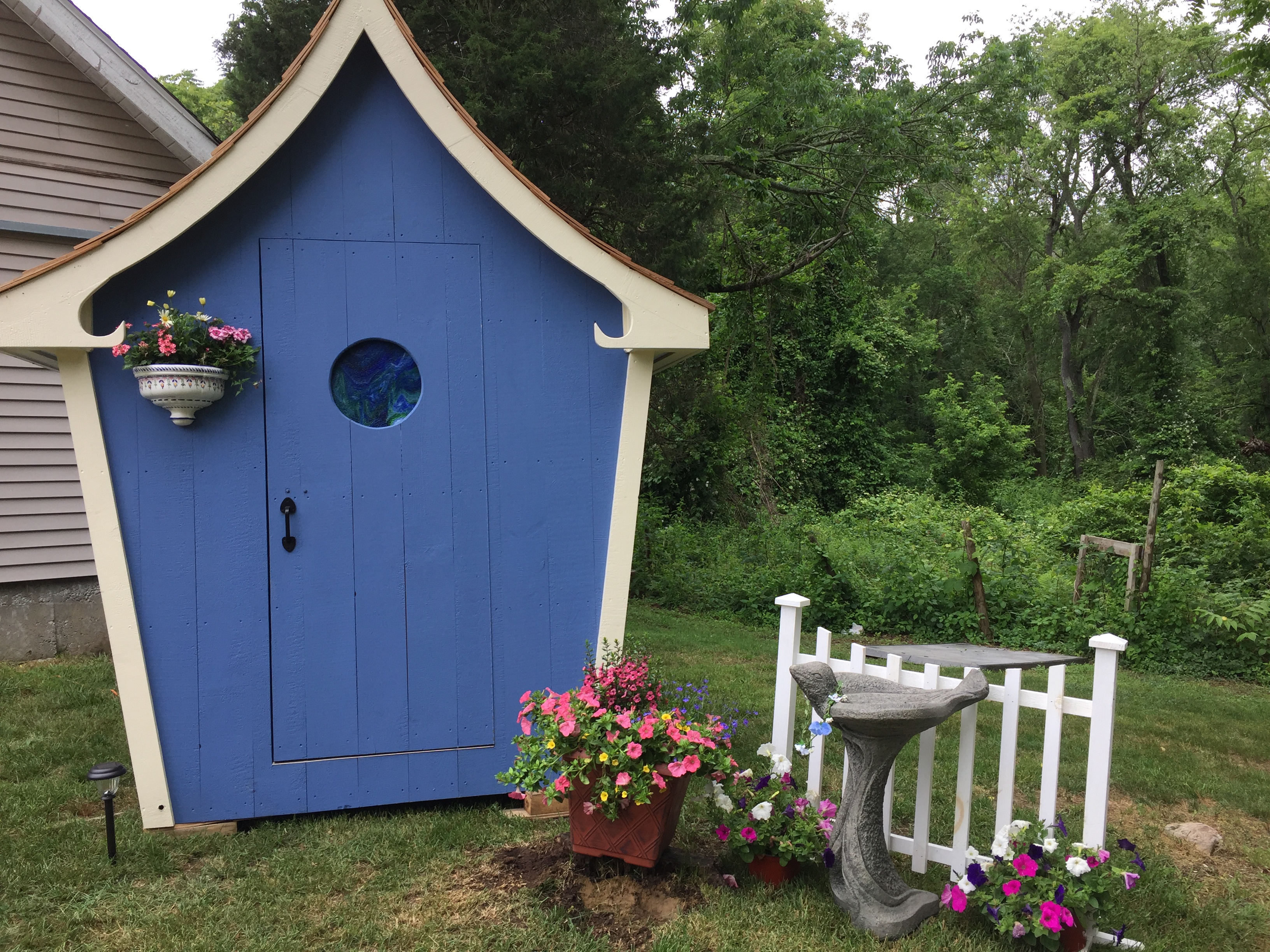 Birdhouse On Display
