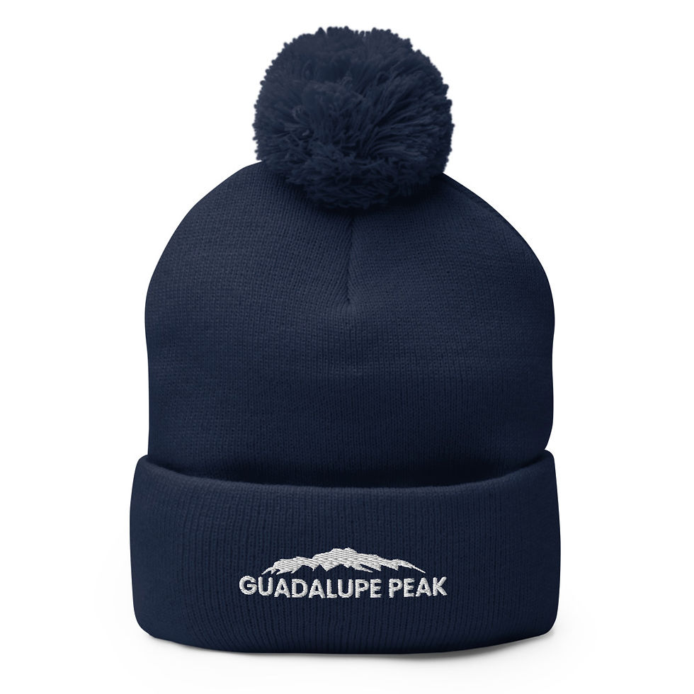 Guadalupe Peak Pom-Pom Beanie