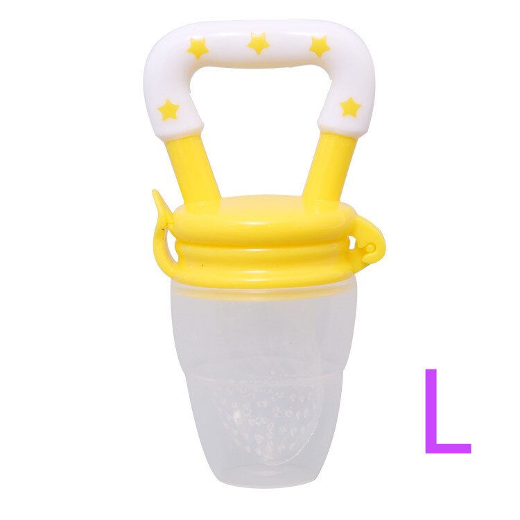 Thumbnail: Newborn Baby Fresh Food Fruit Feeder Silicone Teether Trainning To Eat Fruit Gr