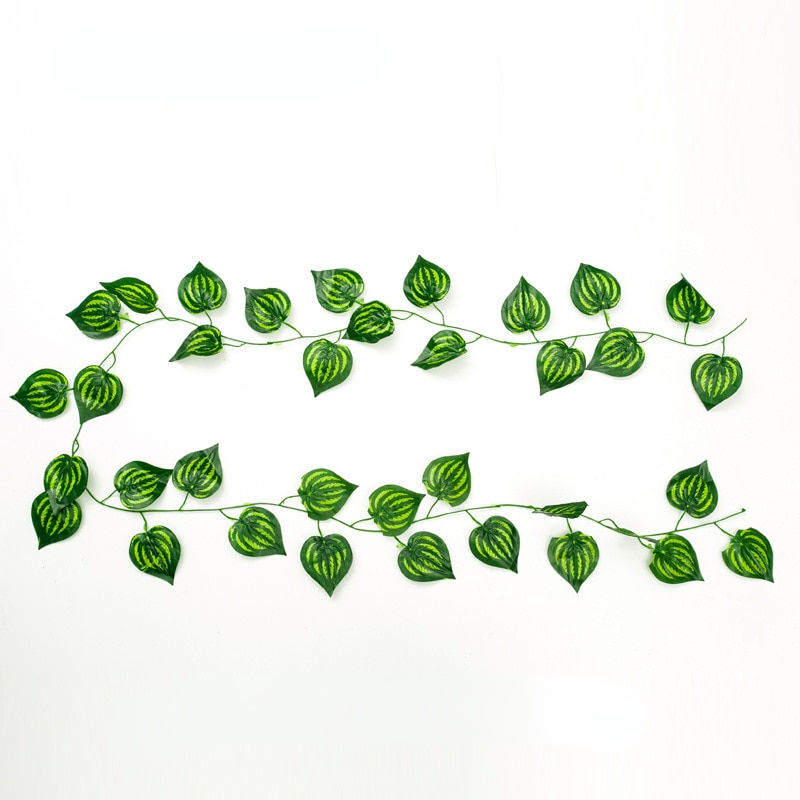 Thumbnail: 36pcs Leaf 1 Piece 2.3M Home Decor Artificial Ivy Leaf Garland Plants Vine Fake