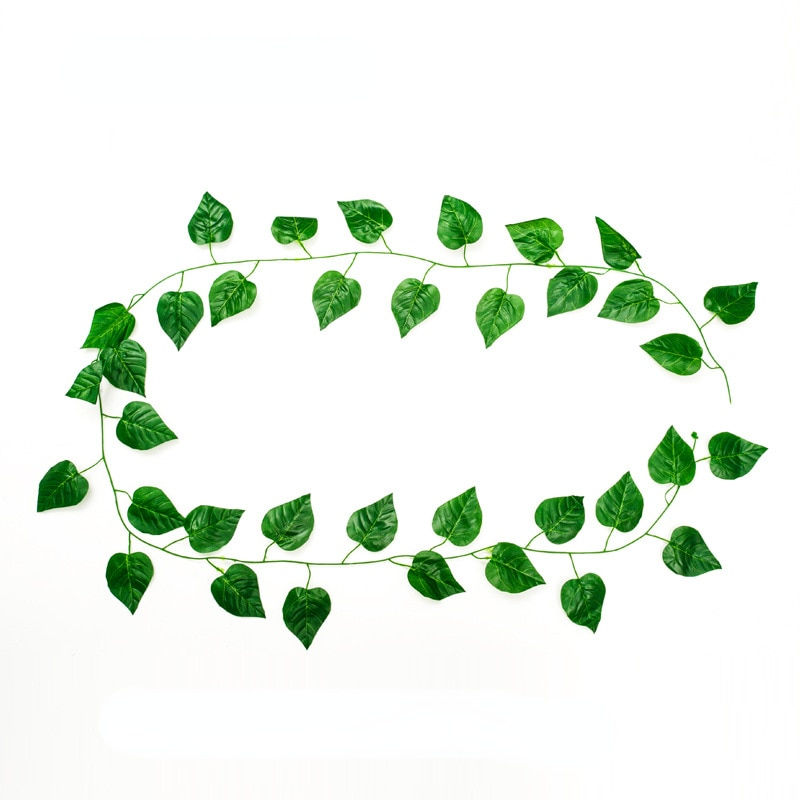 Thumbnail: 36pcs Leaf 1 Piece 2.3M Home Decor Artificial Ivy Leaf Garland Plants Vine Fake