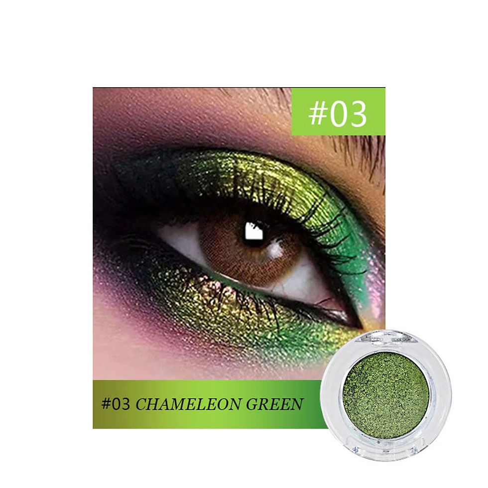 Thumbnail: 1PC Chameleon Powder Eyeshadow Pearlescent Glitter Long Lasting Waterproof Soft