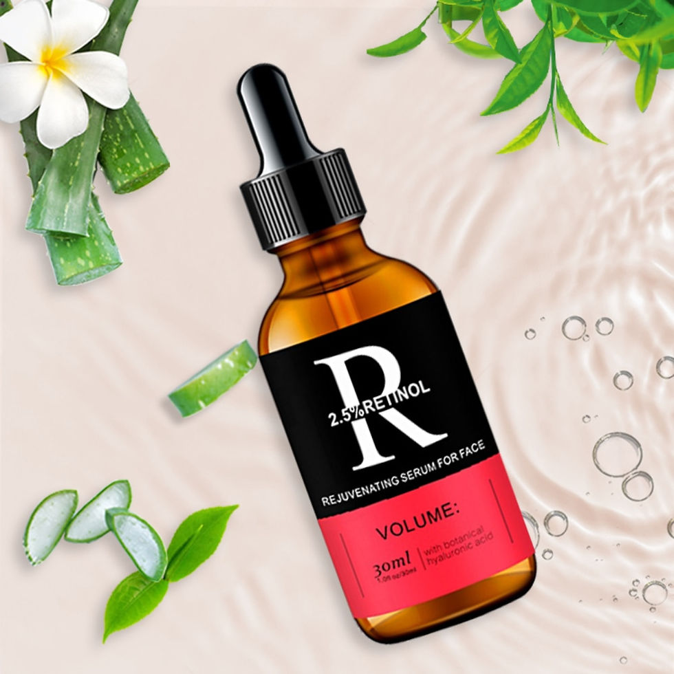 Thumbnail: Retinol Facial Serum Organic Whitening Anti-Aging Wrinkle Essence Face Skin Car