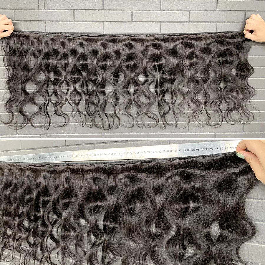 Thumbnail: 12A Body Wave Bundles 30 Inch Raw Indian Remy Virgin Unprocessed 100% Human Hai
