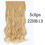 Thumbnail: Synthetic 22 Inch 5 Clip In Hair Extensions Long Wavy Hairstyle Fake Hairpiece 