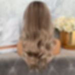 Thumbnail: Preplucked 26 Inch Long Ombre Highlight Ash Blonde Body Wave 13*6 Lace Wig For 