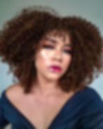 Thumbnail: Curly Afro Wigs For Black Women Short Kinky Curly Wigs With Bangs 16 Inch Brown